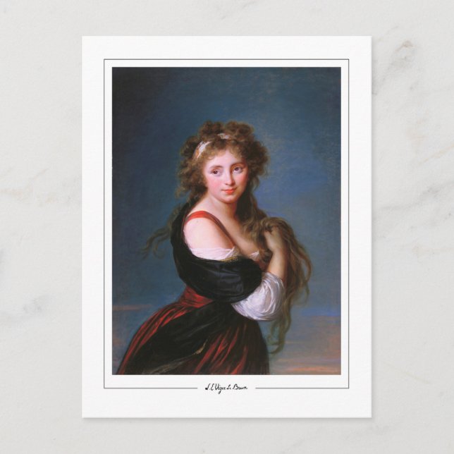 Élisabeth Vigée Le Brun #244 - Carte postale d'art (Devant)