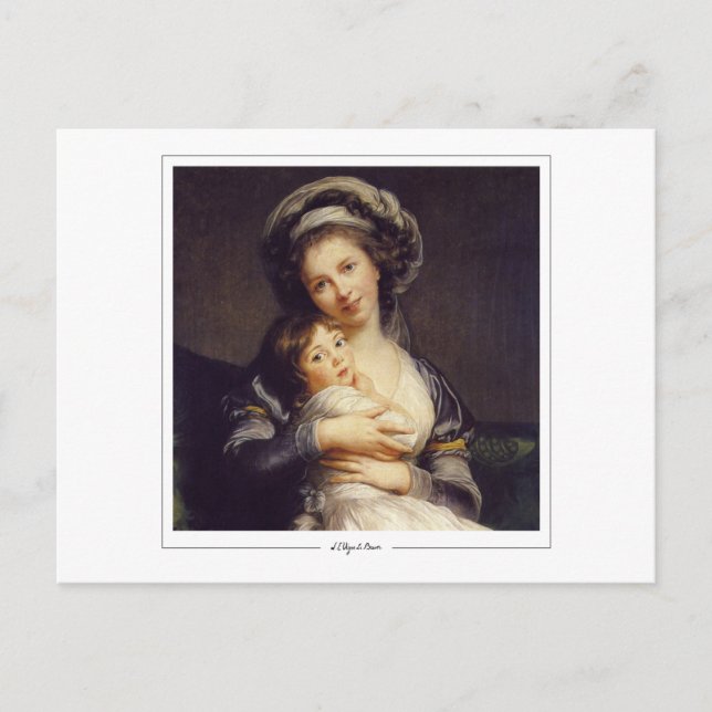 Élisabeth Vigée Le Brun #256 - Carte postale d'art (Devant)