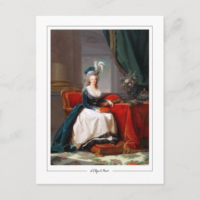 Élisabeth Vigée Le Brun #266 - Carte postale d'art (Devant)