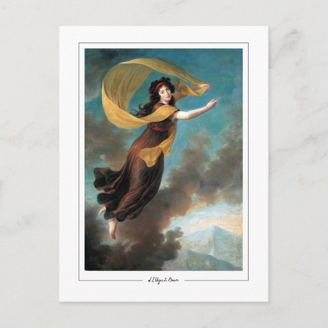 Élisabeth Vigée Le Brun #274 - Carte postale d'art (Devant)