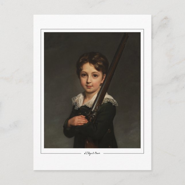 Élisabeth Vigée Le Brun #2 - Carte postale d'art f (Devant)