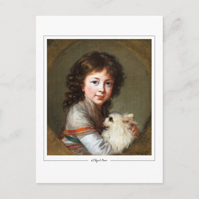 Élisabeth Vigée Le Brun #33 - Carte postale d'art  (Devant)