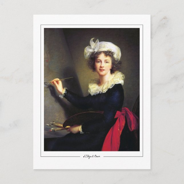 Élisabeth Vigée Le Brun #36 - Carte postale d'art (Devant)