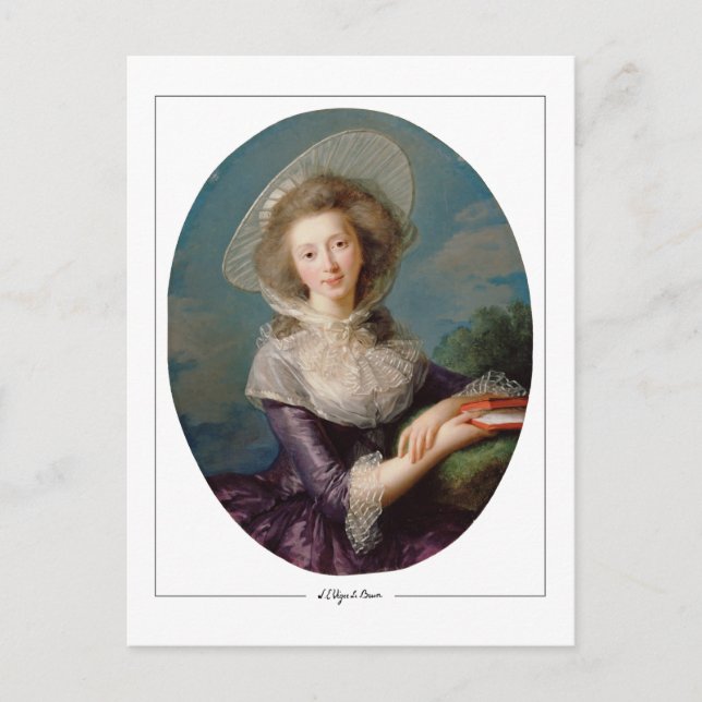 Élisabeth Vigée Le Brun #6 - Carte postale d'art (Devant)