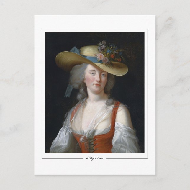 Élisabeth Vigée Le Brun #95 - Carte postale d'art (Devant)