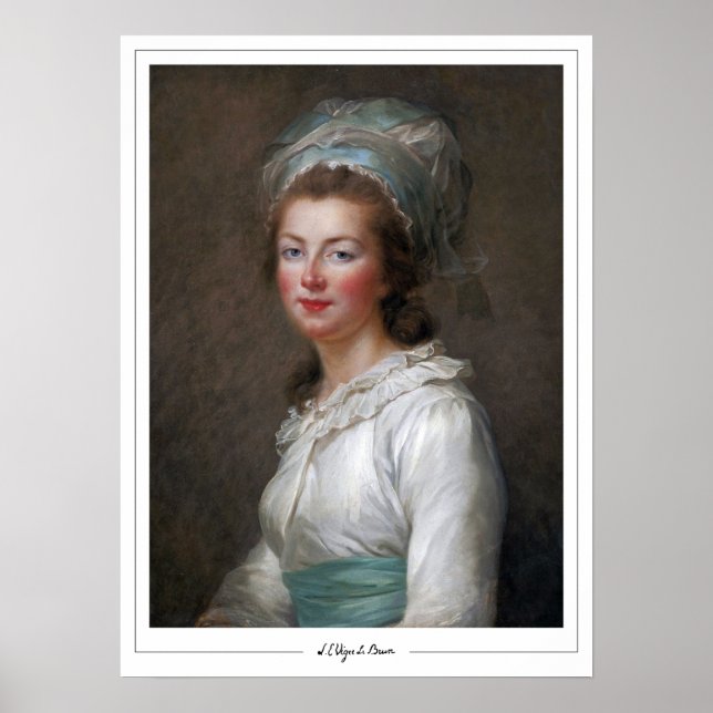 Élisabeth Vigée Le Brun Zedign Affiche d'art #134 (Devant)