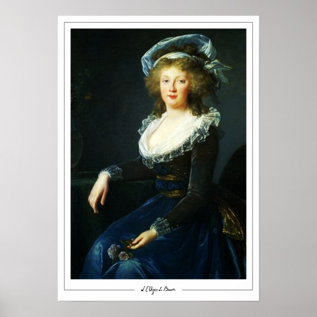 Élisabeth Vigée Le Brun Zedign Affiche d'art #147 (Devant)