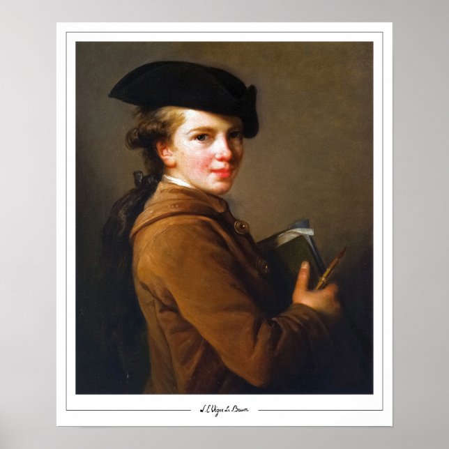 Élisabeth Vigée Le Brun Zedign Affiche d'art #170 (Devant)