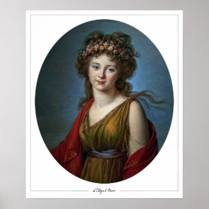Élisabeth Vigée Le Brun Zedign Affiche d'art #198