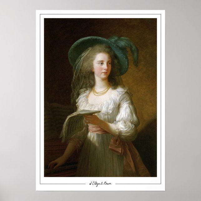 Élisabeth Vigée Le Brun Zedign Affiche d'art #203 (Devant)