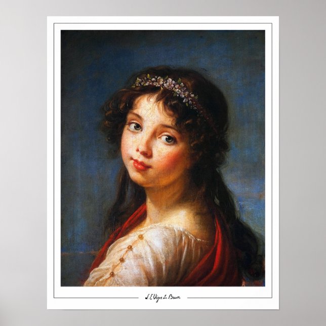 Élisabeth Vigée Le Brun Zedign Affiche d'art #211 (Devant)