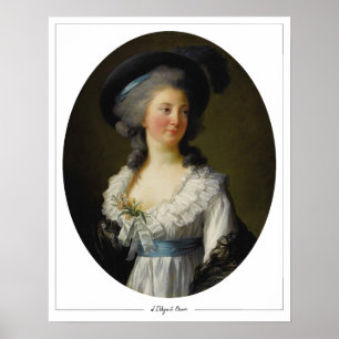 Élisabeth Vigée Le Brun Zedign Affiche d'art #214