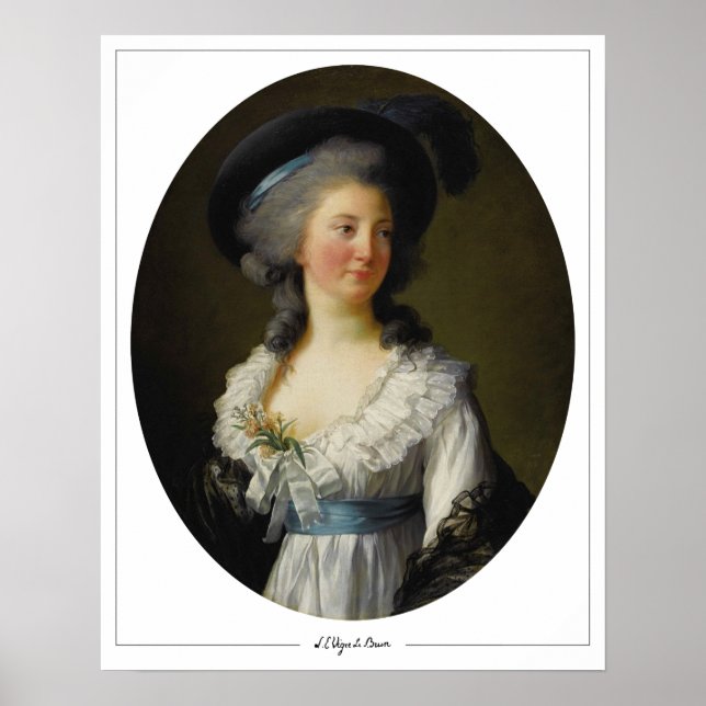Élisabeth Vigée Le Brun Zedign Affiche d'art #214 (Devant)