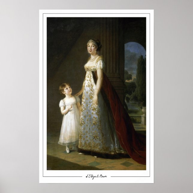 Élisabeth Vigée Le Brun Zedign Affiche d'art #239 (Devant)