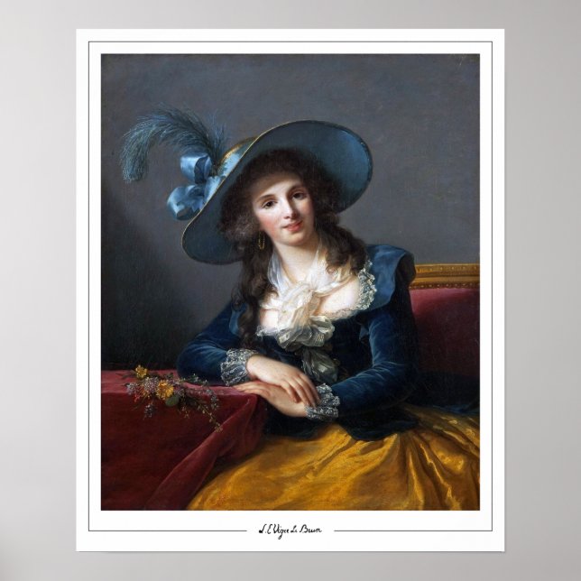 Élisabeth Vigée Le Brun Zedign Affiche d'art #241 (Devant)