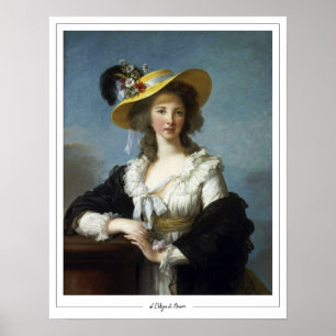 Élisabeth Vigée Le Brun Zedign Affiche d'art #50