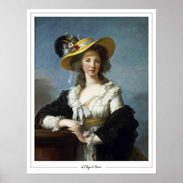 Élisabeth Vigée Le Brun Zedign Affiche d'art #50 (Devant)
