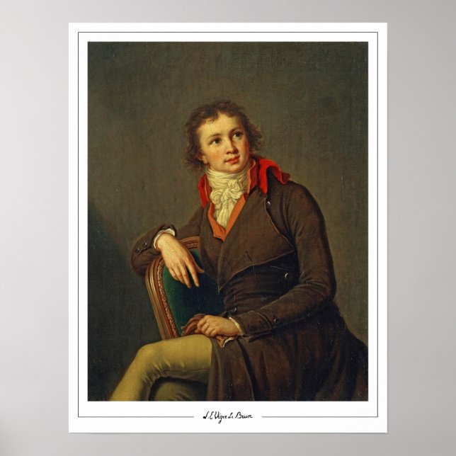 Élisabeth Vigée Le Brun Zedign Affiche d'art #70 (Devant)