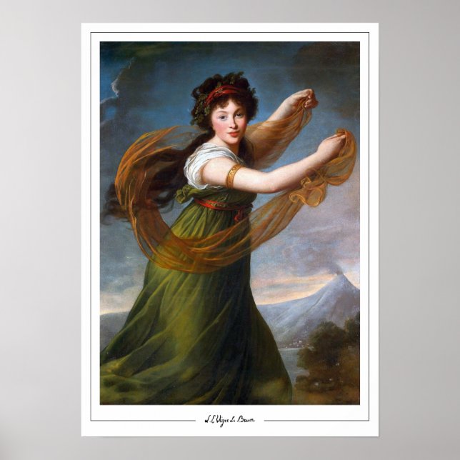 Élisabeth Vigée Le Brun Zedign Art Poster #180 (Devant)