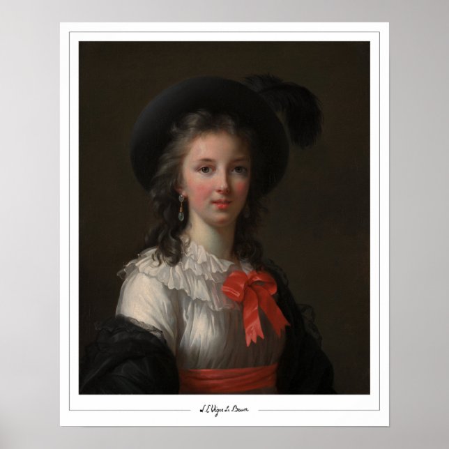 Élisabeth Vigée Le Brun Zedign Art Poster #7 (Devant)
