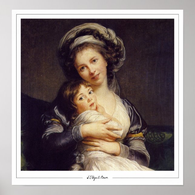 Élisabeth Vigée Le Brun Zedign Poster d'art #256 (Devant)