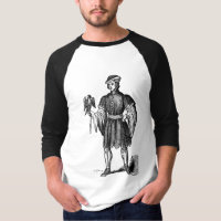 Elisabéthain costumes T-shirt homme