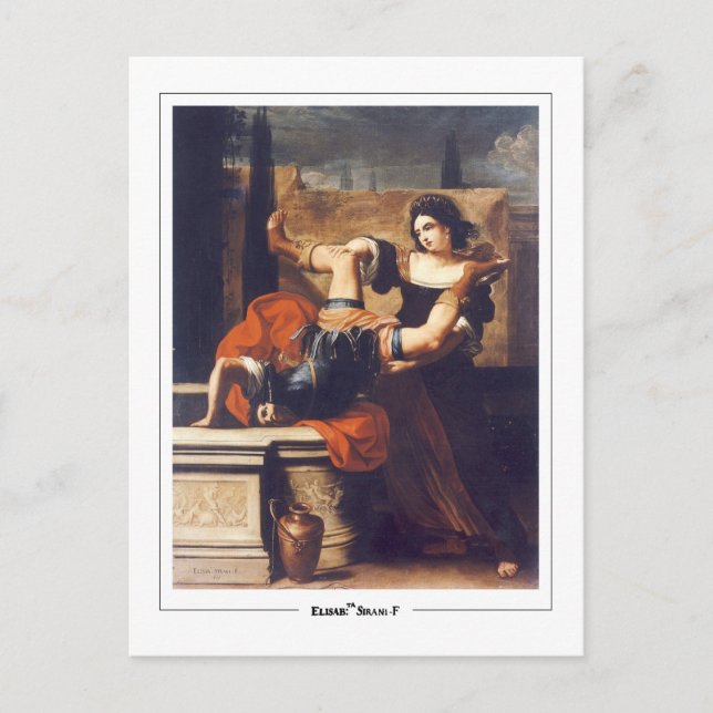 Elisabetta Sirani #1 - Carte postale d'art fin (Devant)