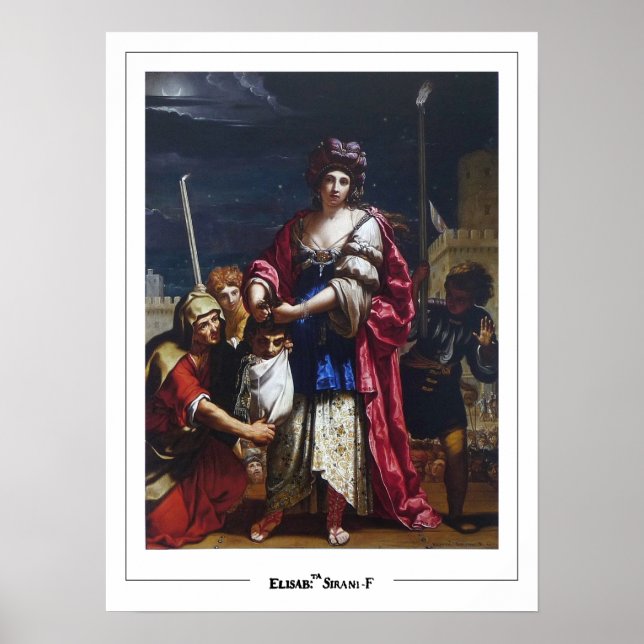 Elisabetta Sirani Zedign Poster d'art #10 (Devant)