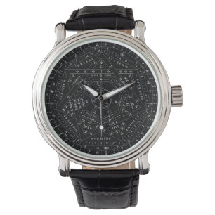 Élite Sigilum Dei Aemeth de montre de cuir de Joh