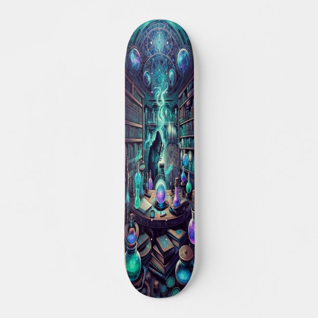 "Elixir d'éléments : Alchimiste's Lab Skateboard D (Devant)