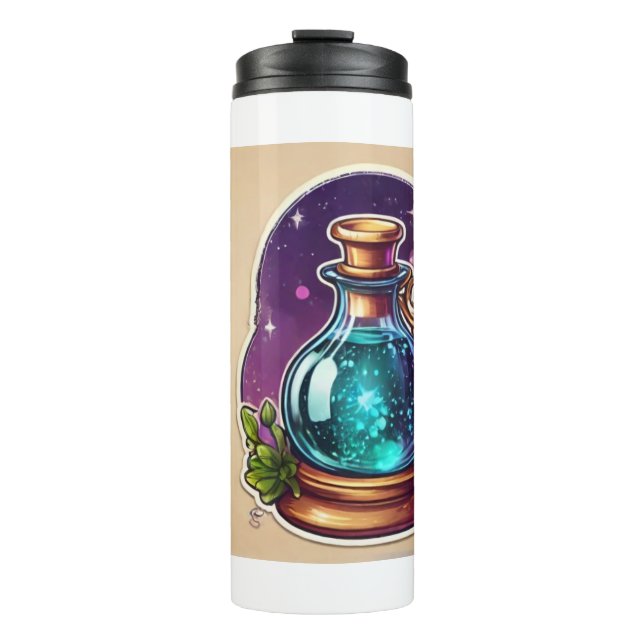 Elixir enchanté : Bouteille de potion étincelante (Devant)