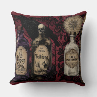 Élixirs Curieux et Grand Coussin de Lancer de Corb
