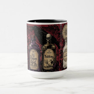 Élixirs Curieux & Tasse à Café Raven Gothic (45 cl