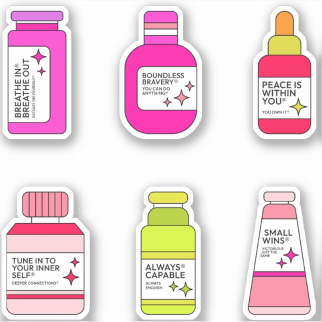 Élixirs d'autonomisation - Sticker à bouteille d'i (Devant)