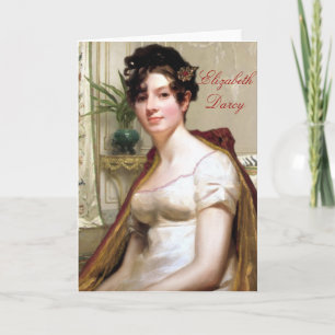 Elizabeth Darcy Carte pour notes