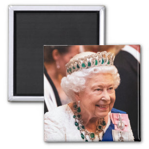 Elizabeth II Reine d'Angleterre Magnet