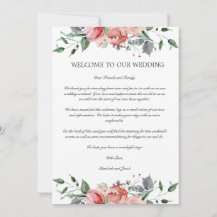 Elizabeth Mariage Bienvenue Lettre & Itinéraire
