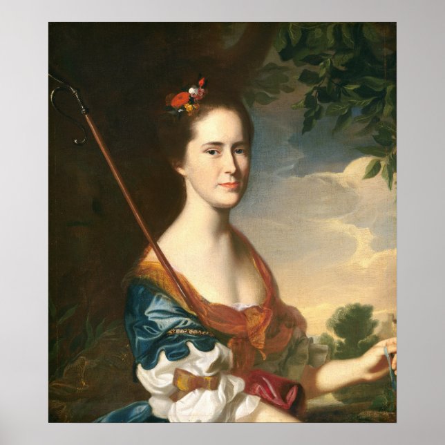 Elizabeth Otis - John S. Copley Fine Art Poster (Devant)