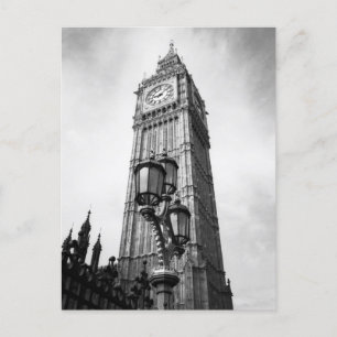 Elizabeth Tower Westminster, Londres UK Carte post