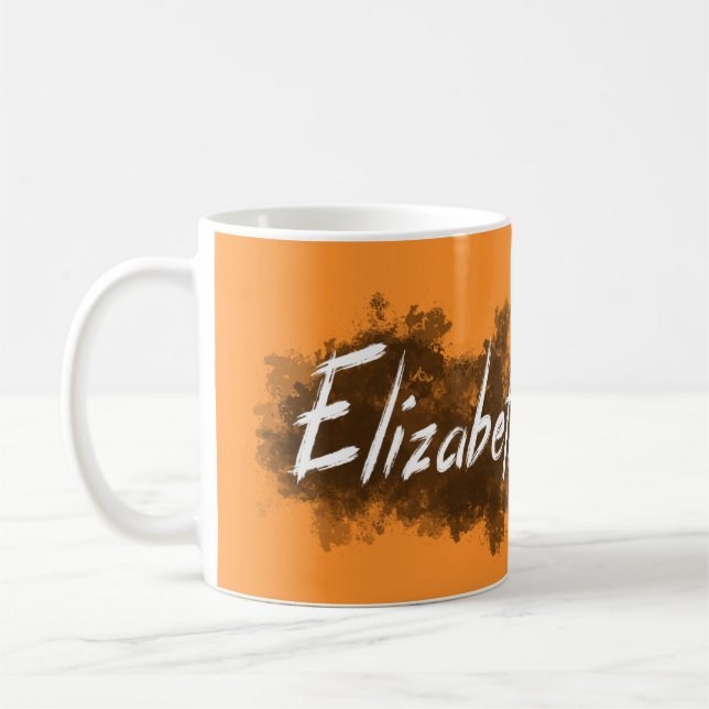 Elizabeth - votre nom sur la tasse - le meilleur (Gauche)