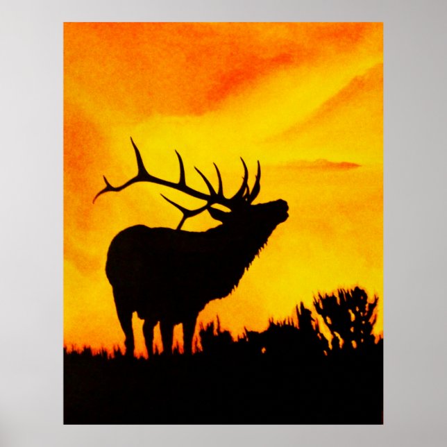 Elk Poster (Devant)