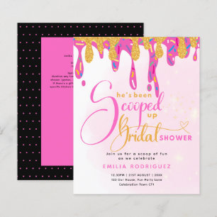 Elle a été prise en glace mariage Shower