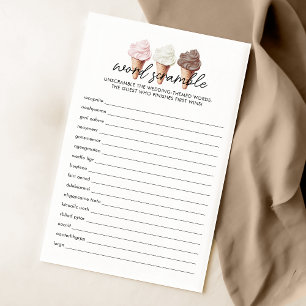 Elle a été récupérée Douche Word Scramble Jeu