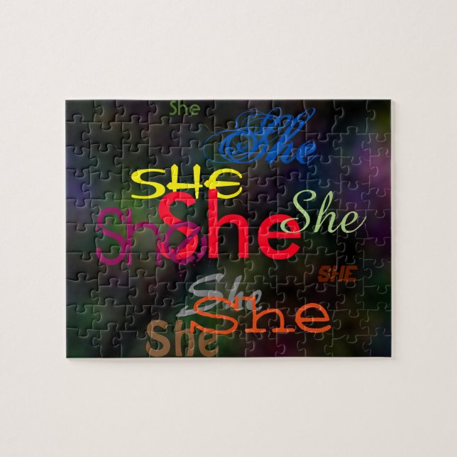 Elle A Fini Par Puzzle (Horizontal)