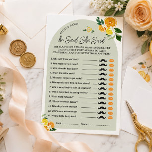 Elle a trouvé ses jeux de baby shower de mariage