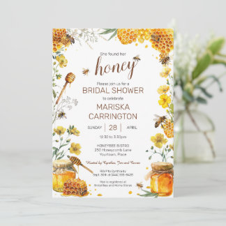 Elle a trouvé son invitation à la douche nuptiale