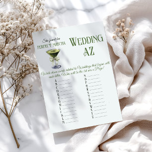 Elle a trouvé son jeu de baby shower de mariage su