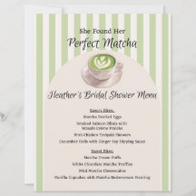 Elle a trouvé son menu Matcha parfait