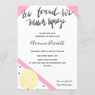 Elle A Trouvé Son Principal Invitation De Fête de