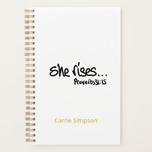 Elle cite Proverbes 31 typographie chrétienne